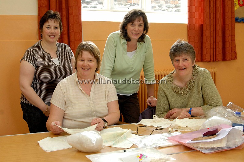 ELD08.jpg - O'r chwith i'r dde Ð Rowena Evans, Medwen Charles, Rhiannon Davies, Eifiona Owen.© EVAN L.DOBSON