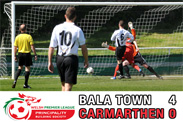 bala 4 caerfyrddin 0